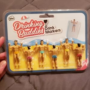 Drinking Buddies Drink Markers 🍷